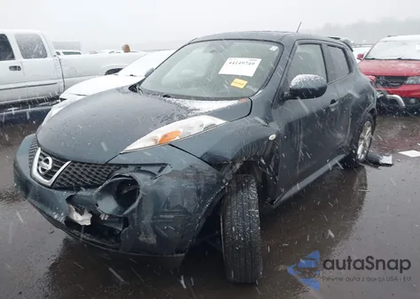 2014 Nissan Juke Sl из США, поврежденный, VIN JN8AF5MV3ET357950